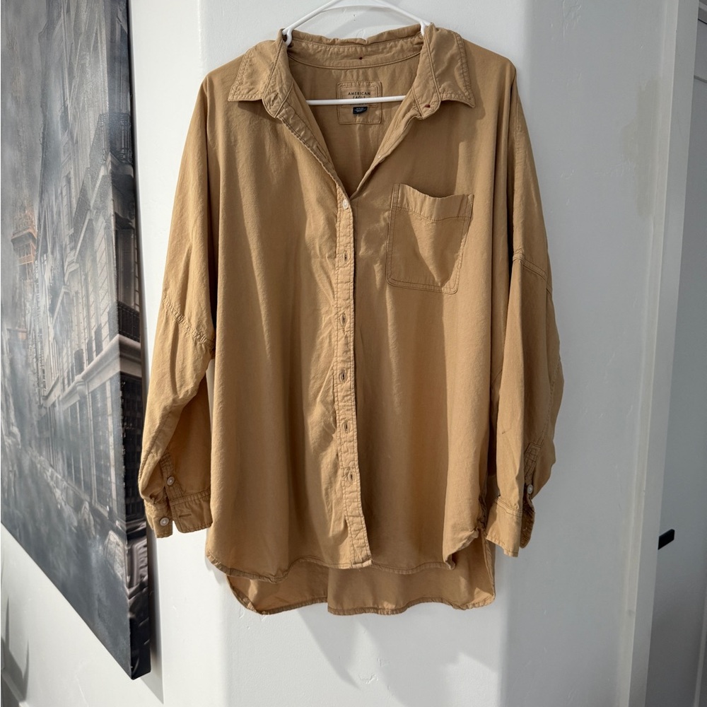 3/15$ American Eagle oversize shirt
